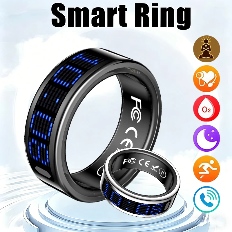 Health Monitors - Nouvelle bague connectée avec écran LED