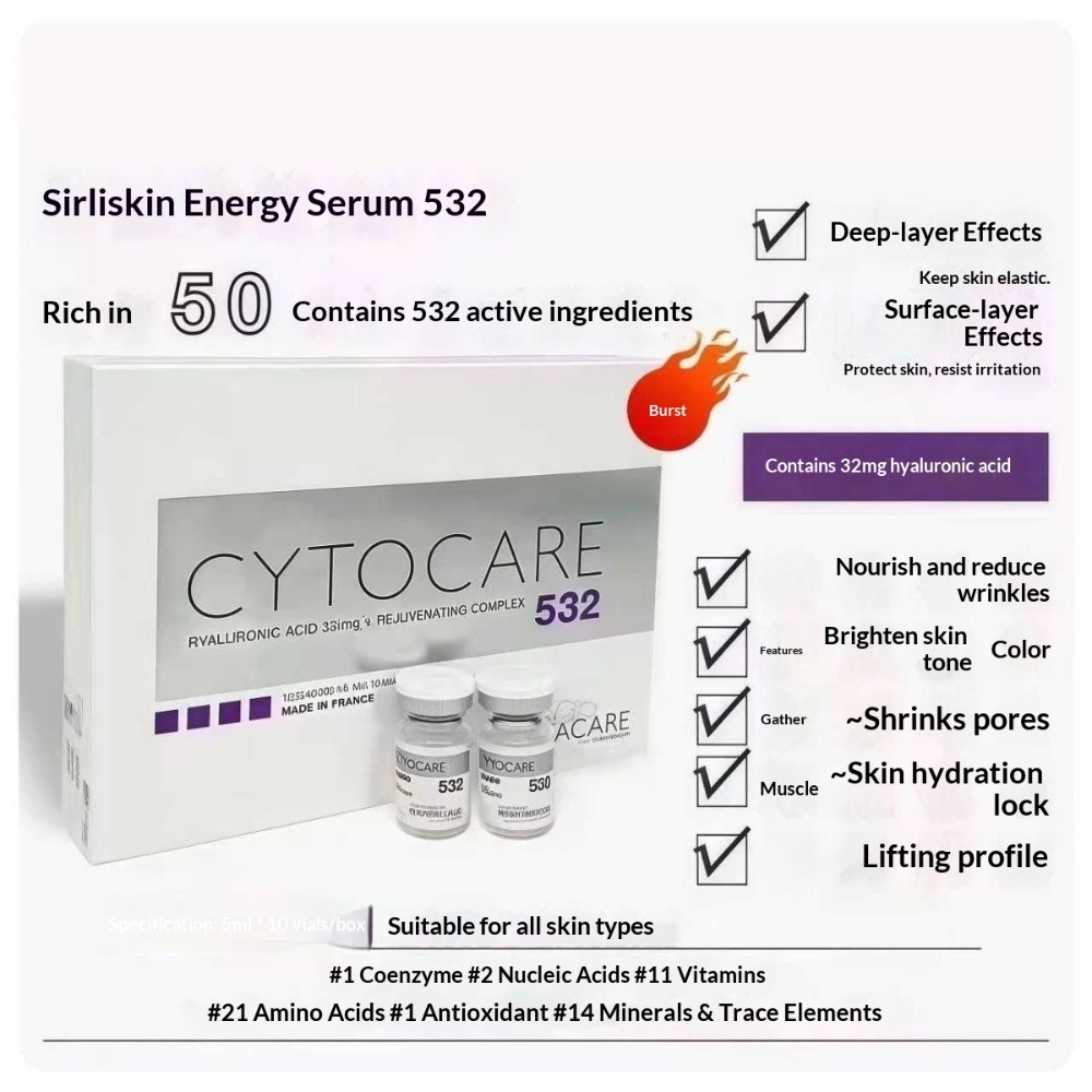 Hyaluronic Acid Facial Serum - Sérum Anti-Âge Cinétique, Essence Hydratante Éclaircissante