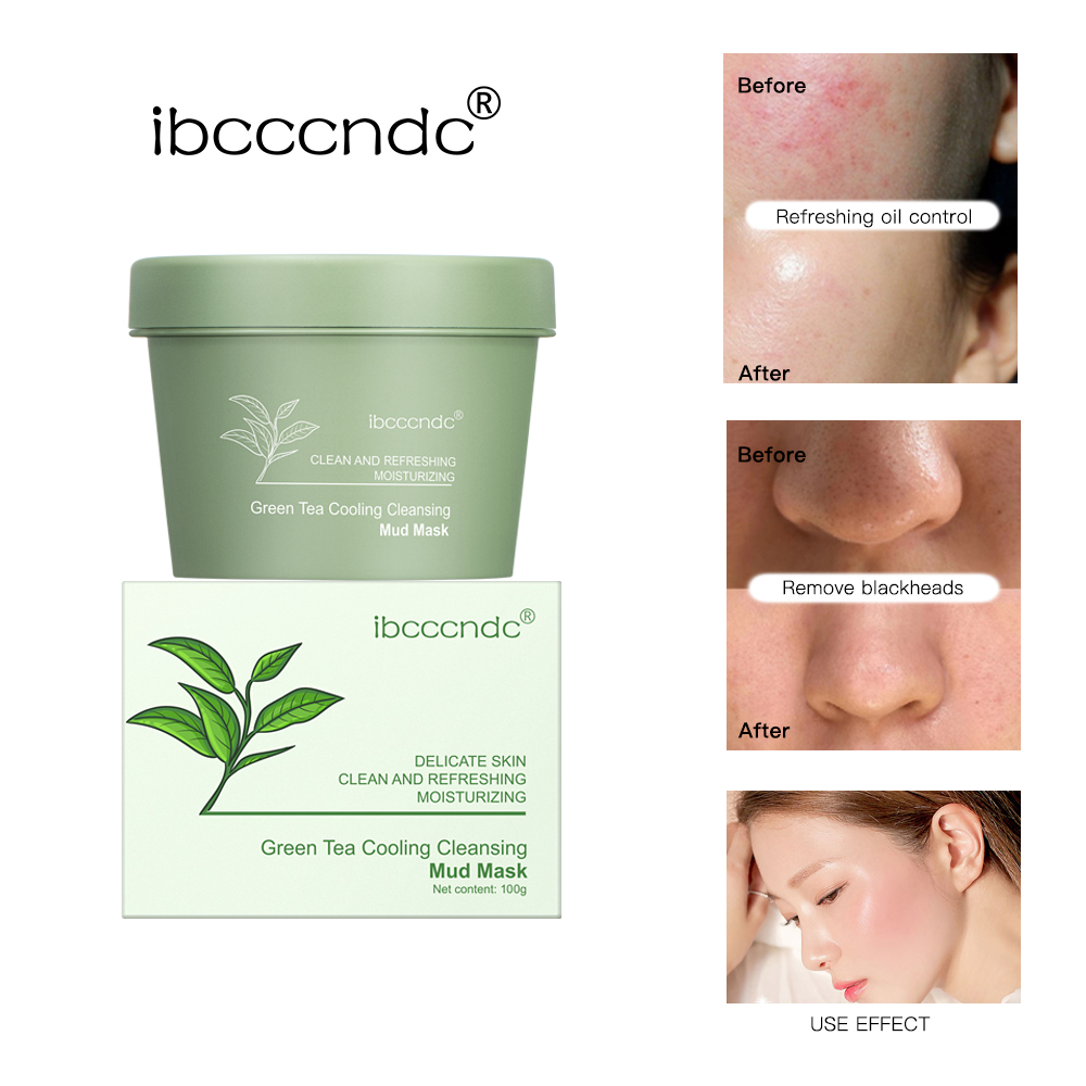 Green Tea Cleansing Clay Mask - Masque de boue de thé vert,