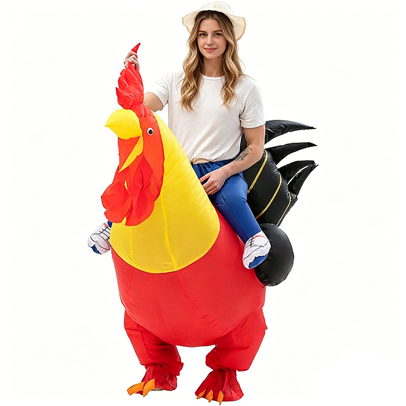 Makeup - Costumes gonflables de coq amusants pour