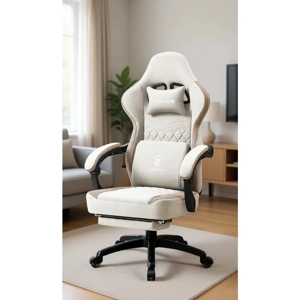 Massage - Fauteuil de jeu en tissu respirant,