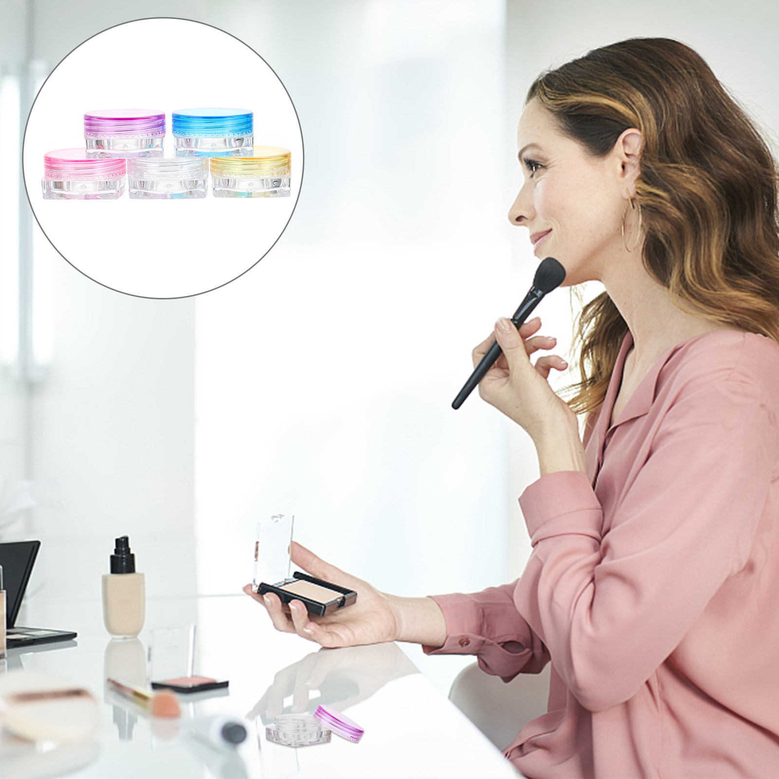 50 pots cosmétiques transparen - Hair Care avis et prix