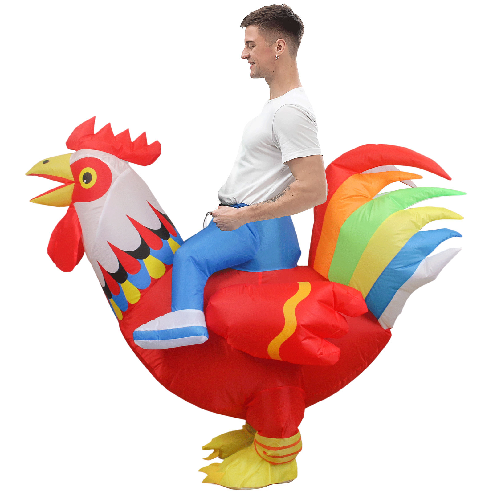 Costumes gonflables de coq amu - Makeup avis et prix