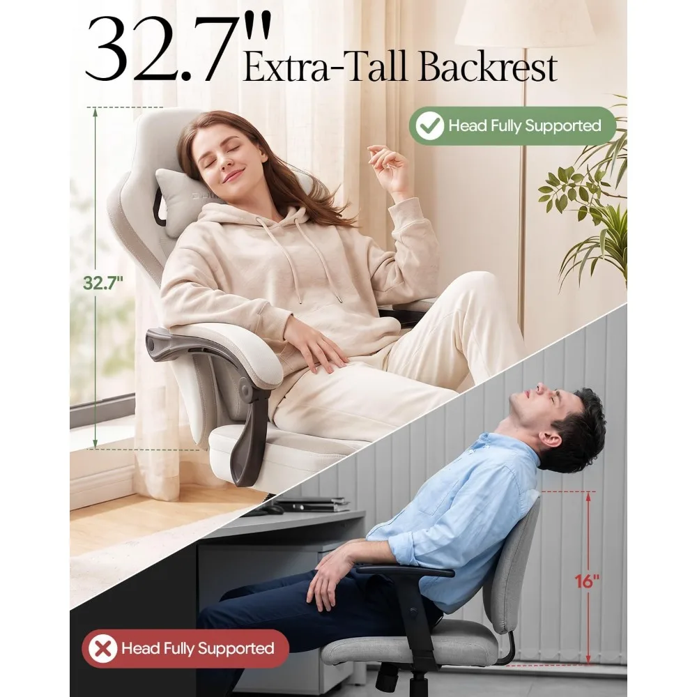Fauteuil de jeu en tissu respi - Massage avis et prix