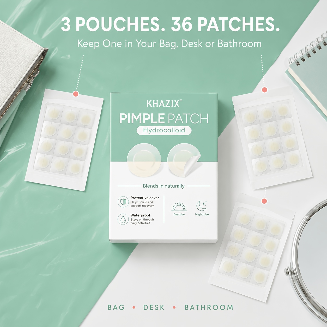 12/36 patchs pour les boutons, - Skincare avis et prix