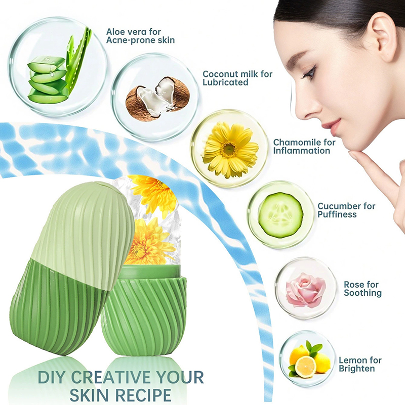 【1 moule en silicone pour roul - Face Ice Roller Puffiness avis et prix