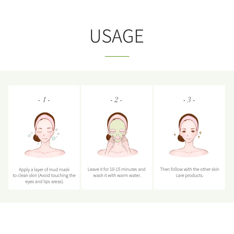 LAIKOU 7 masques de nuit hydra - Green Tea Cleansing Clay Mask avis et prix