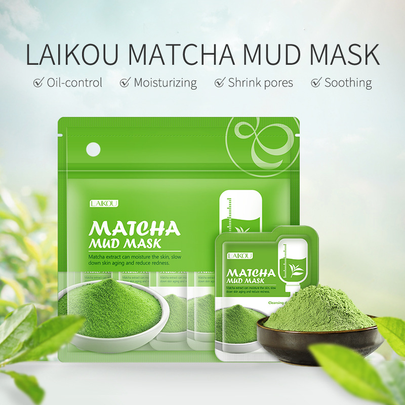 LAIKOU 7 masques de nuit hydra - Green Tea Cleansing Clay Mask avis et prix