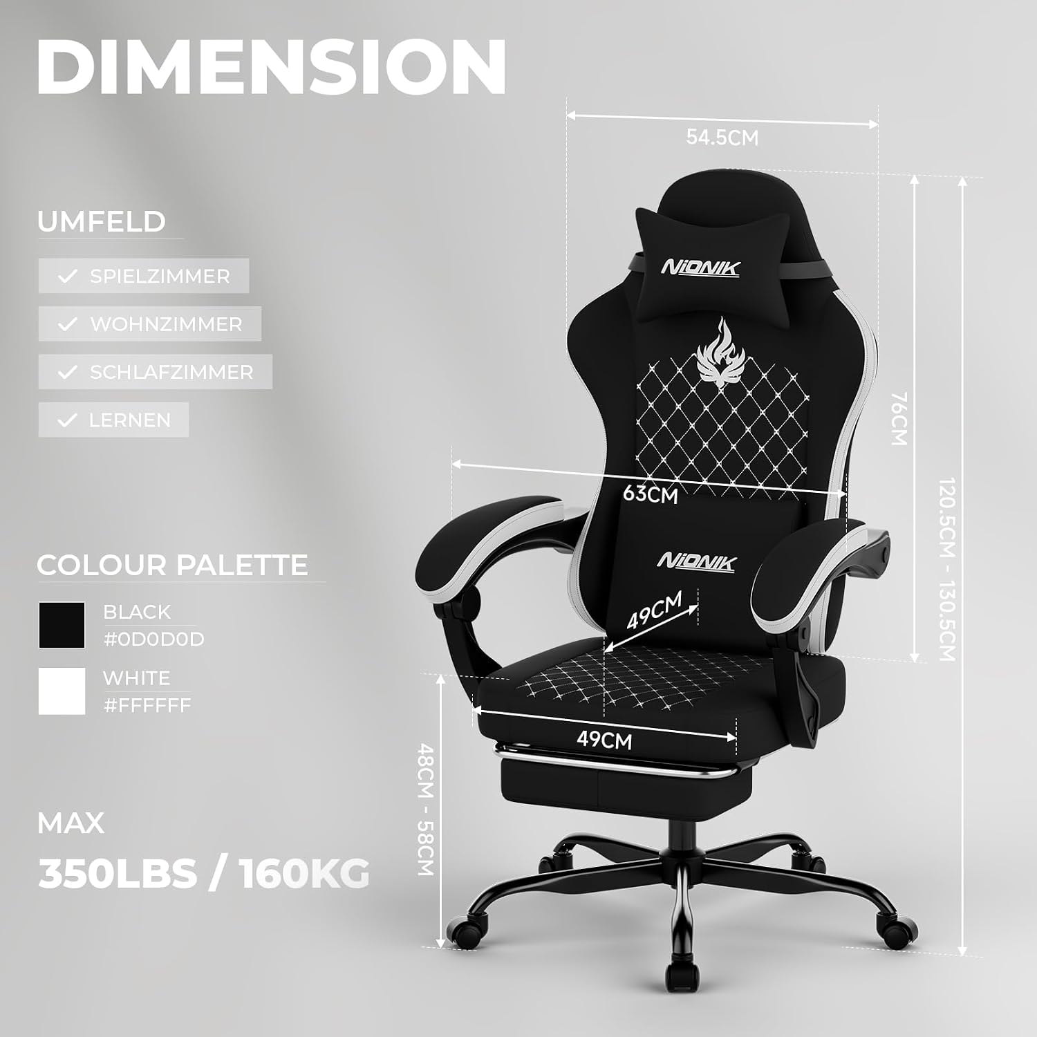 Chaise de jeu avec fonction ma - Massage avis et prix